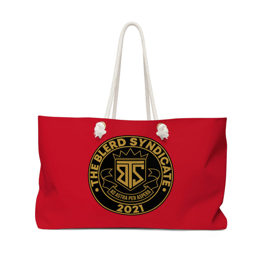 The Blerd Syndicate Tote - Red