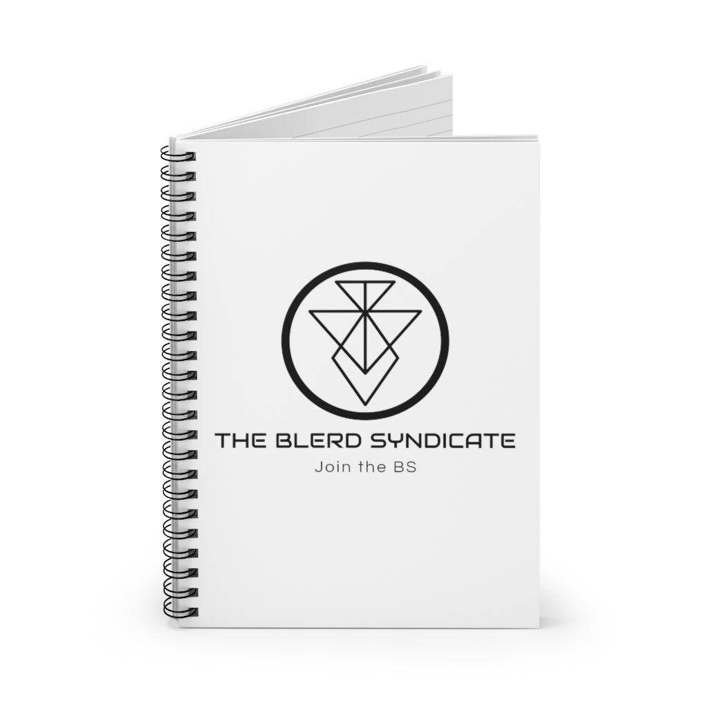 The Blerd Syndicate Notebook - White