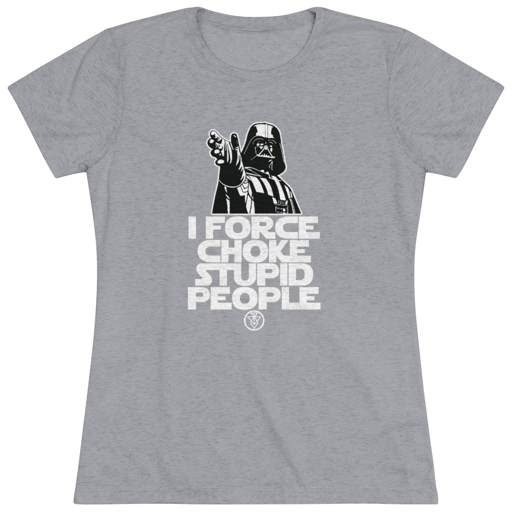 Darth Women's Tee - White Logo