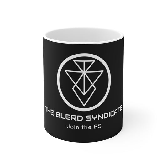 The Blerd Syndicate Coffee Mug 11oz - Black