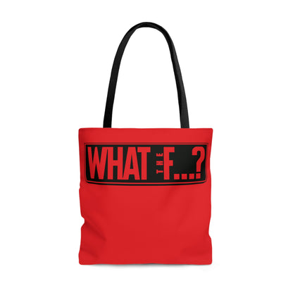 What If Parody Tote Bag - Red