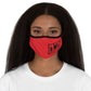 Blerd World Order Face Mask -Red