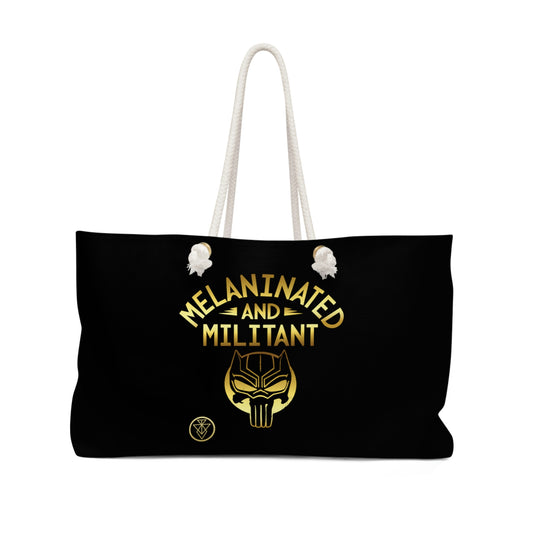 Militant and Melaninated Weekend Bag