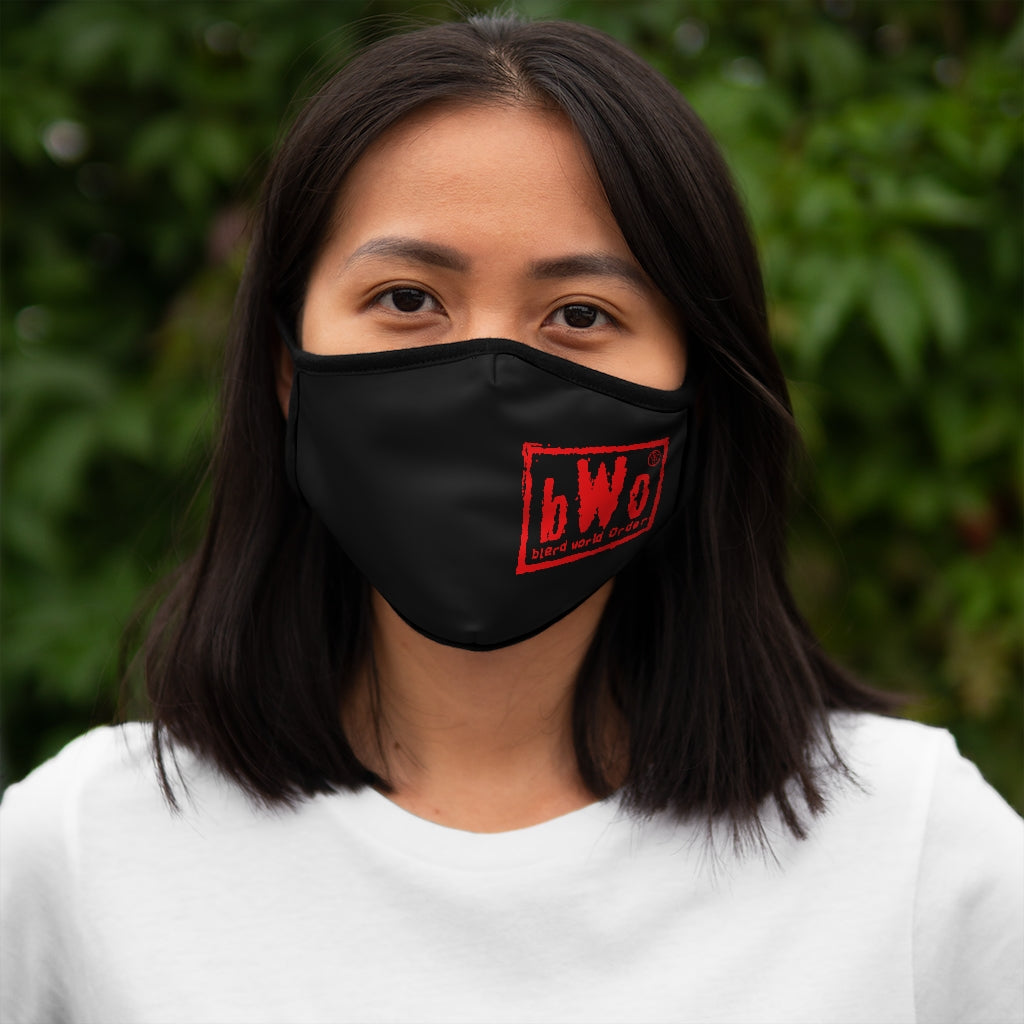 Blerd World Order Face Mask -Black