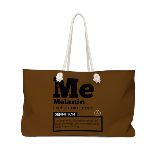 Melanin Weekend Bag Brown Sugar