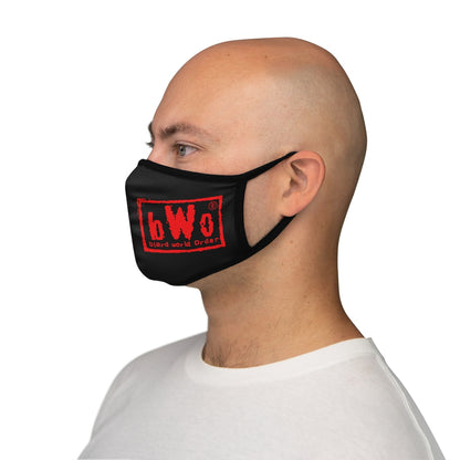 Blerd World Order Face Mask -Black