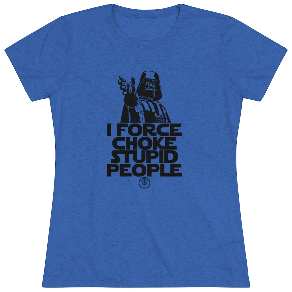 Darth Women's Tee - Black Logo