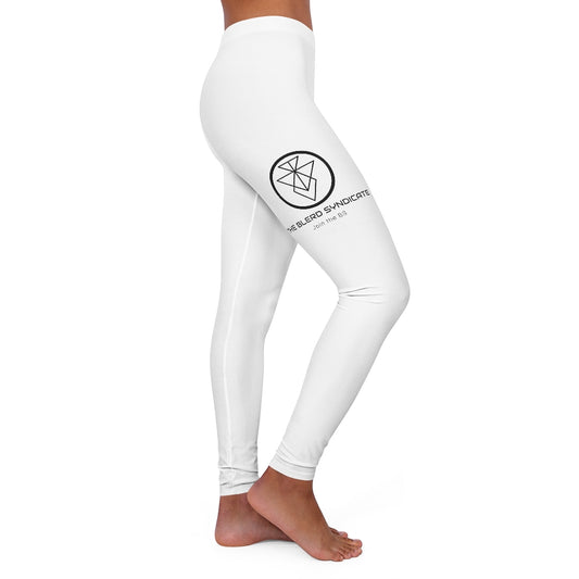 The Blerd Syndicate Spandex Leggings - White