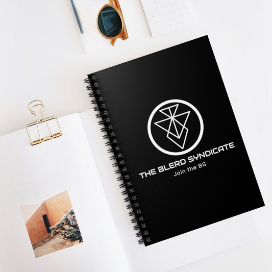 The Blerd Syndicate Notebook - Black