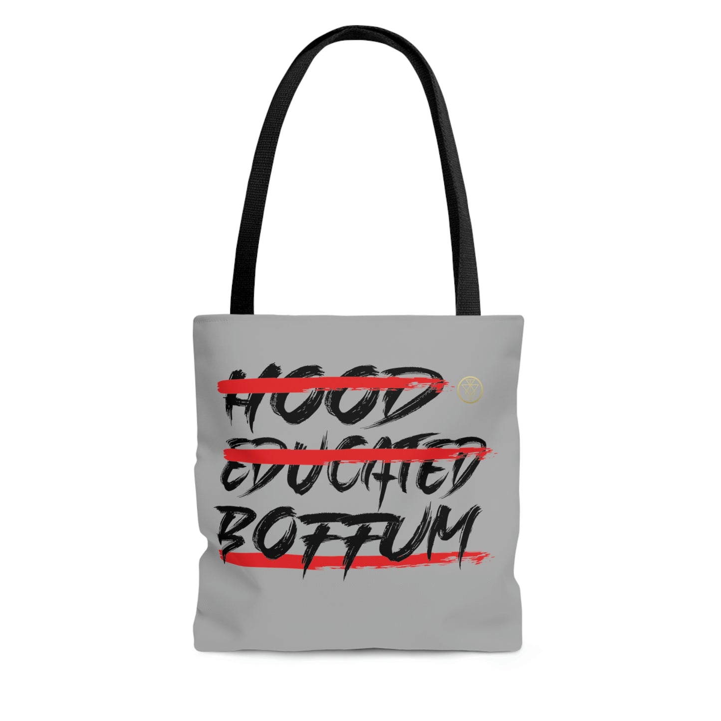 Boffum Tote Bag Red & Black -Grey