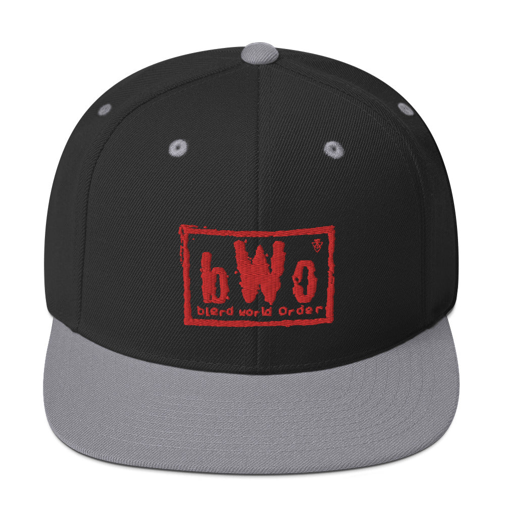 Blerd World Order Snapback Hat