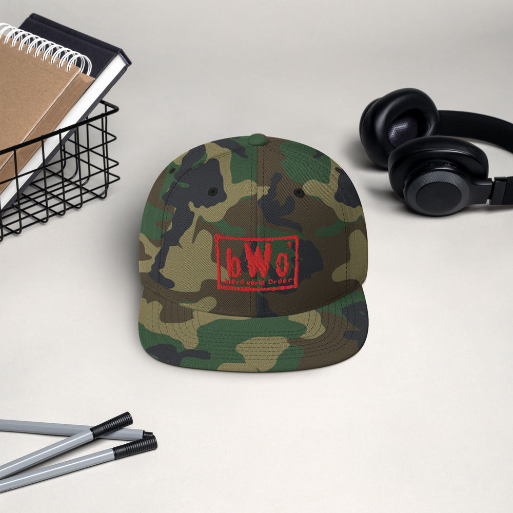 Blerd World Order Snapback Hat