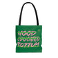 Boffum Tote Bag Pink & Green -Green