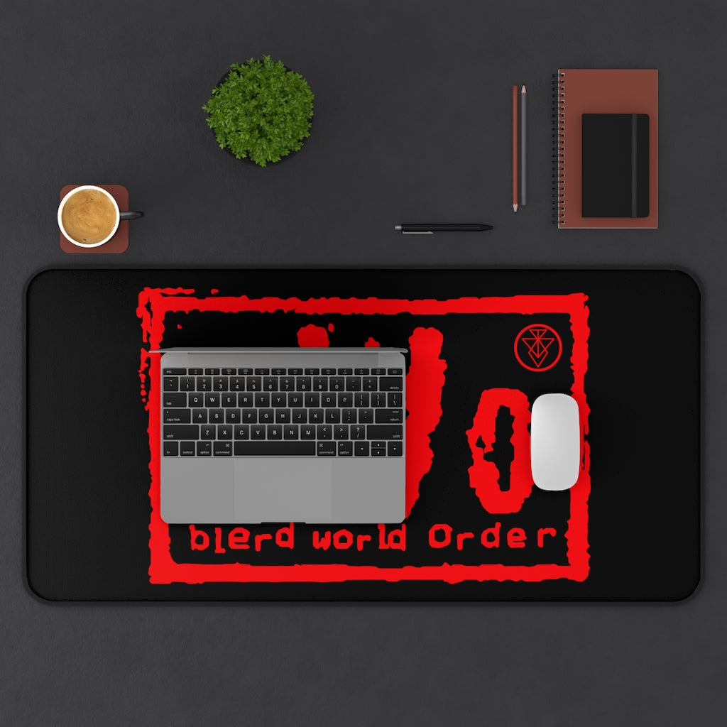 Blerd Word Order Desk Mat