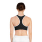 The Blerd Syndicate Sports Bra - B/W