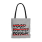 Boffum Tote Bag Red & Black -Grey