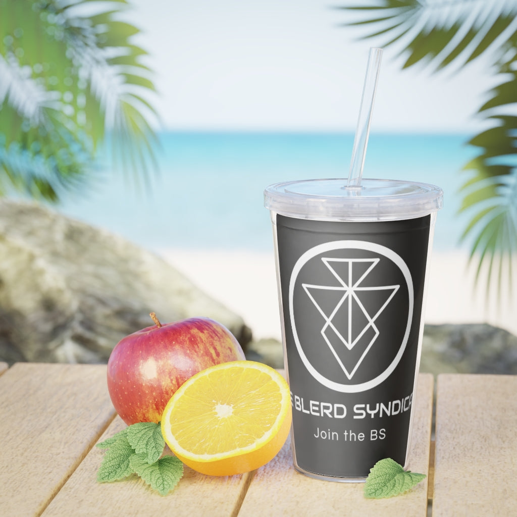 The Blerd Syndicate Tumbler with Straw