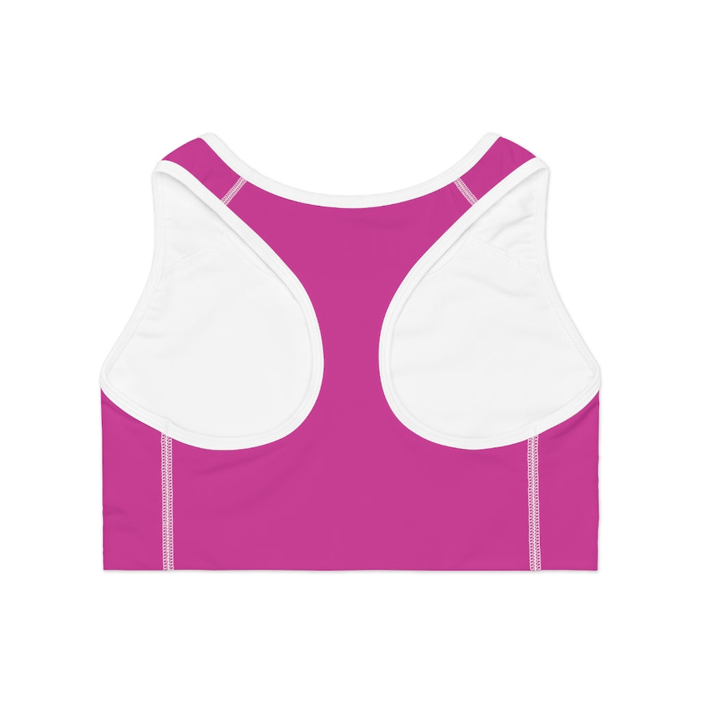 The Blerd Syndicate Sports Bra - Pink