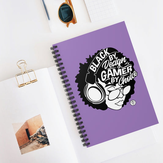 Gamer Girl Notebook - Purple