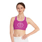 The Blerd Syndicate Sports Bra - Pink