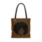 Melanin Tote Bag Brown Sugar