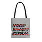 Boffum Tote Bag Red & Black -Grey