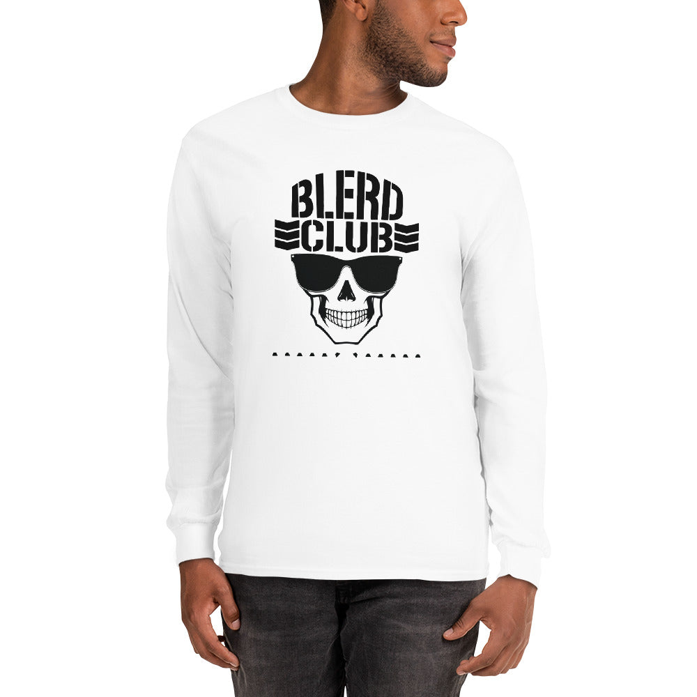 Blerd Club Long Sleeve Shirt - White Logo