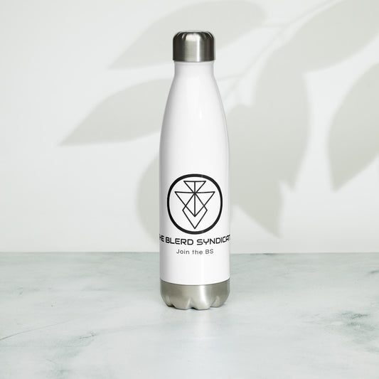 The Blerd Syndicate Stainless Steel Water Bottle