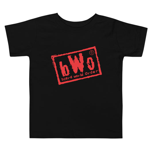 Blerd World Order Toddler Tee