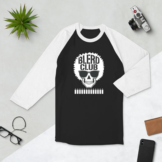 The Blerd Club raglan shirt