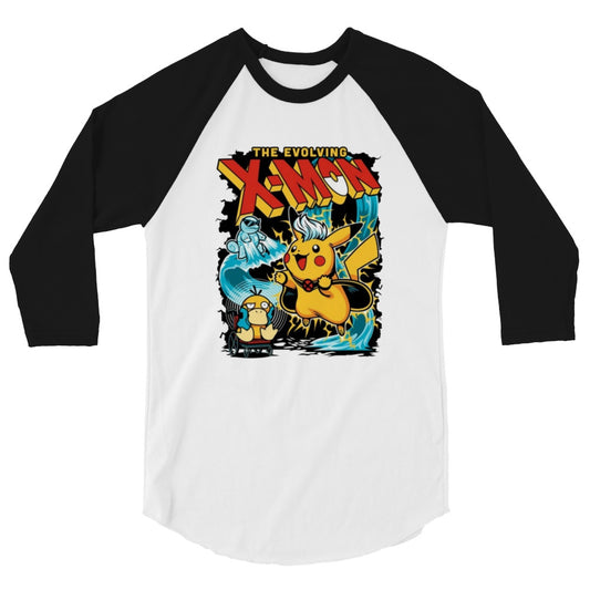 X-Mon 3/4 sleeve raglan shirt