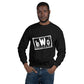 Blerd World Order Sweatshirt - White Logo