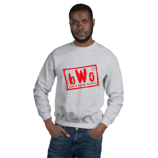 Blerd World Order Sweatshirt - Red Logo