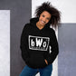 Blerd Word Order Hoodie -White Logo