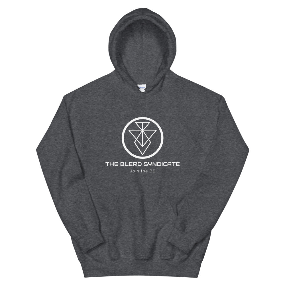 The Blerd Syndicate Hoodie - White Logo