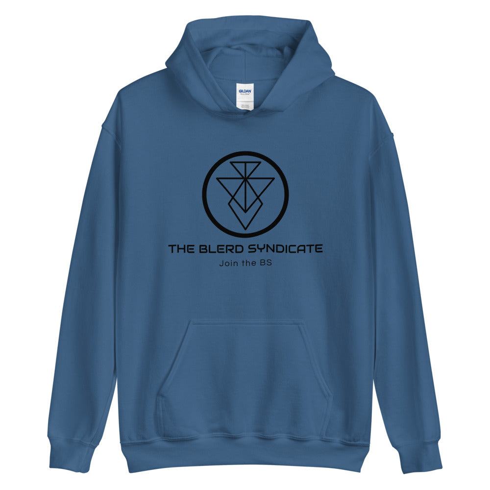 The Blerd Syndicate Hoodie - Black Logo