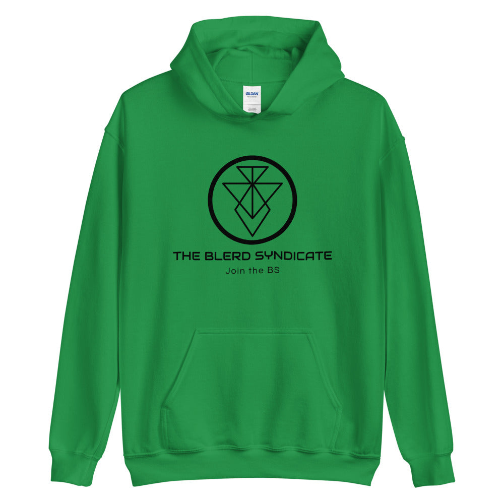 The Blerd Syndicate Hoodie - Black Logo