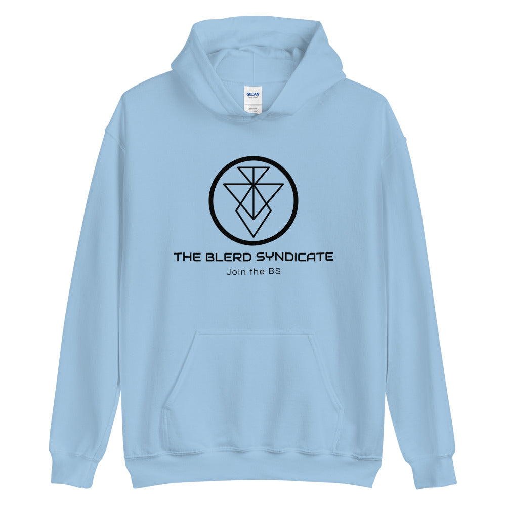 The Blerd Syndicate Hoodie - Black Logo