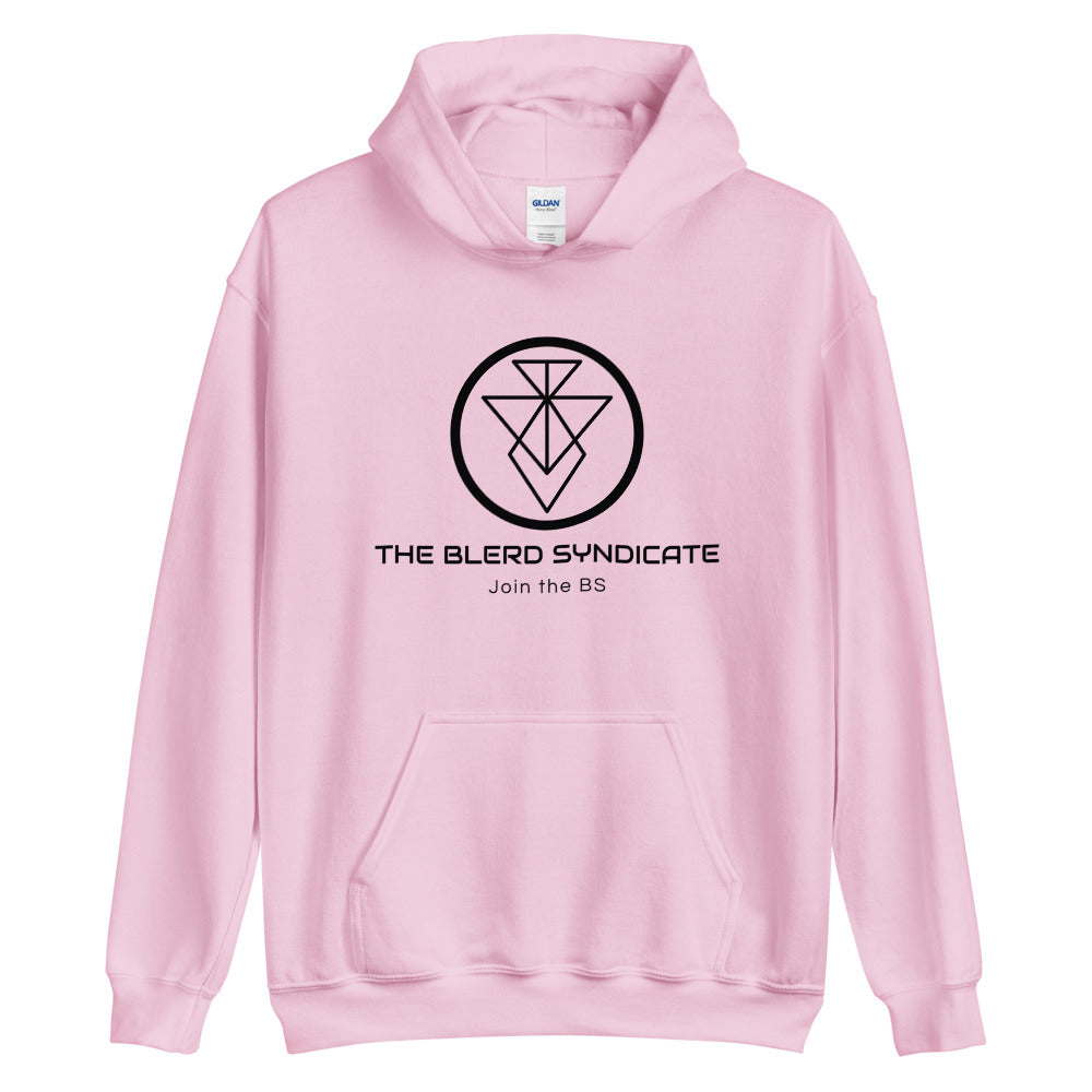 The Blerd Syndicate Hoodie - Black Logo