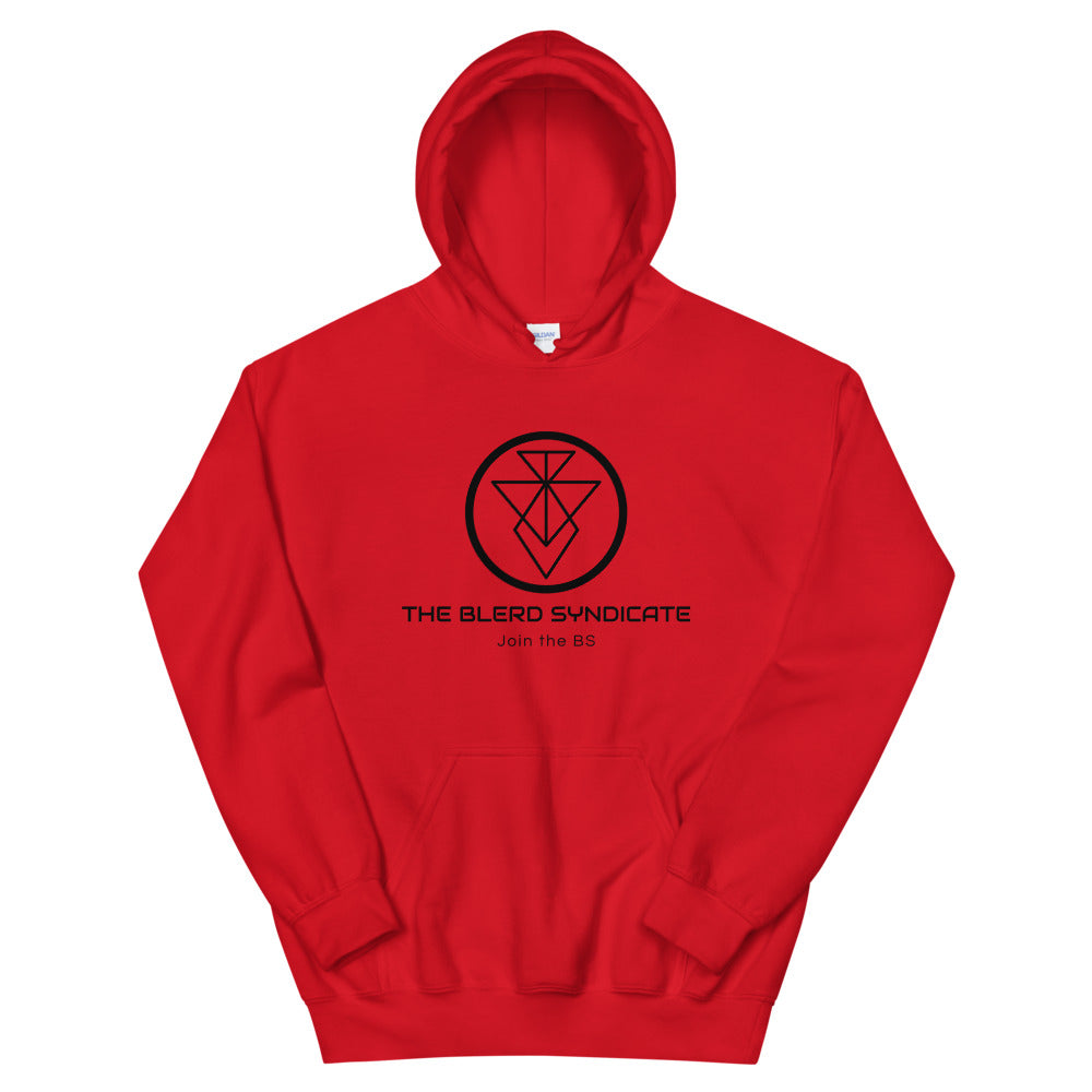 The Blerd Syndicate Hoodie - Black Logo