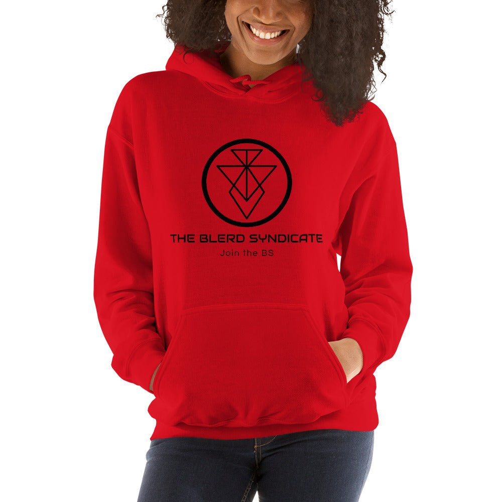 The Blerd Syndicate Hoodie - Black Logo