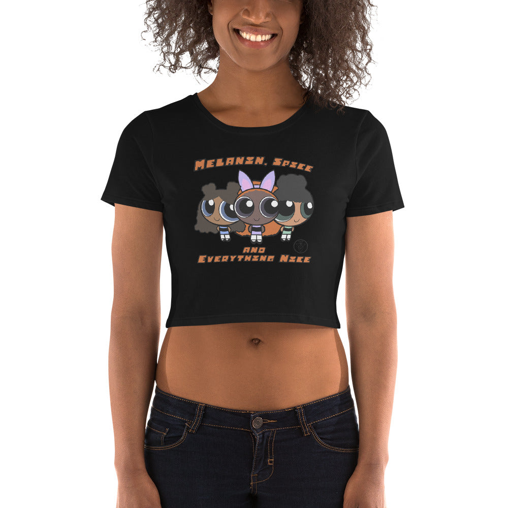 Melanin and Spice Crop Tee