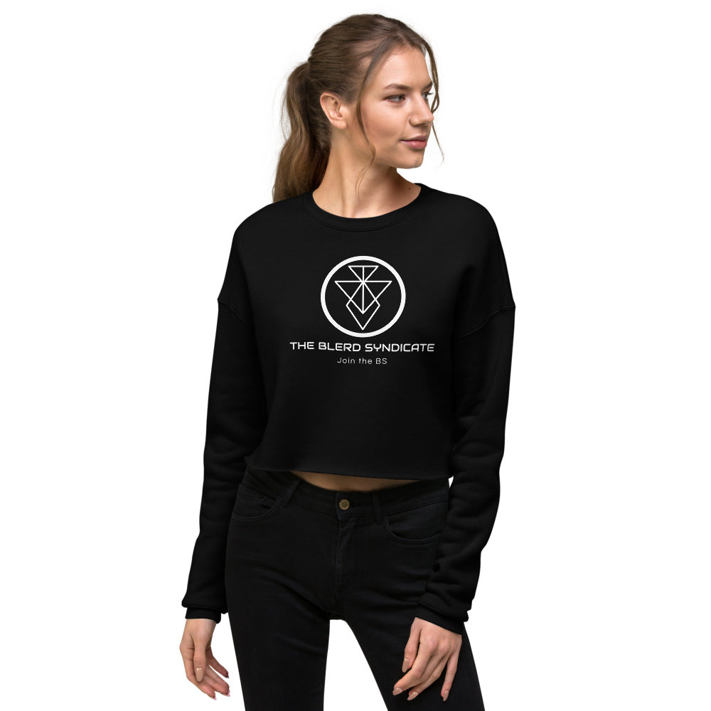 The Blerd Syndicate Crop Sweatshirt