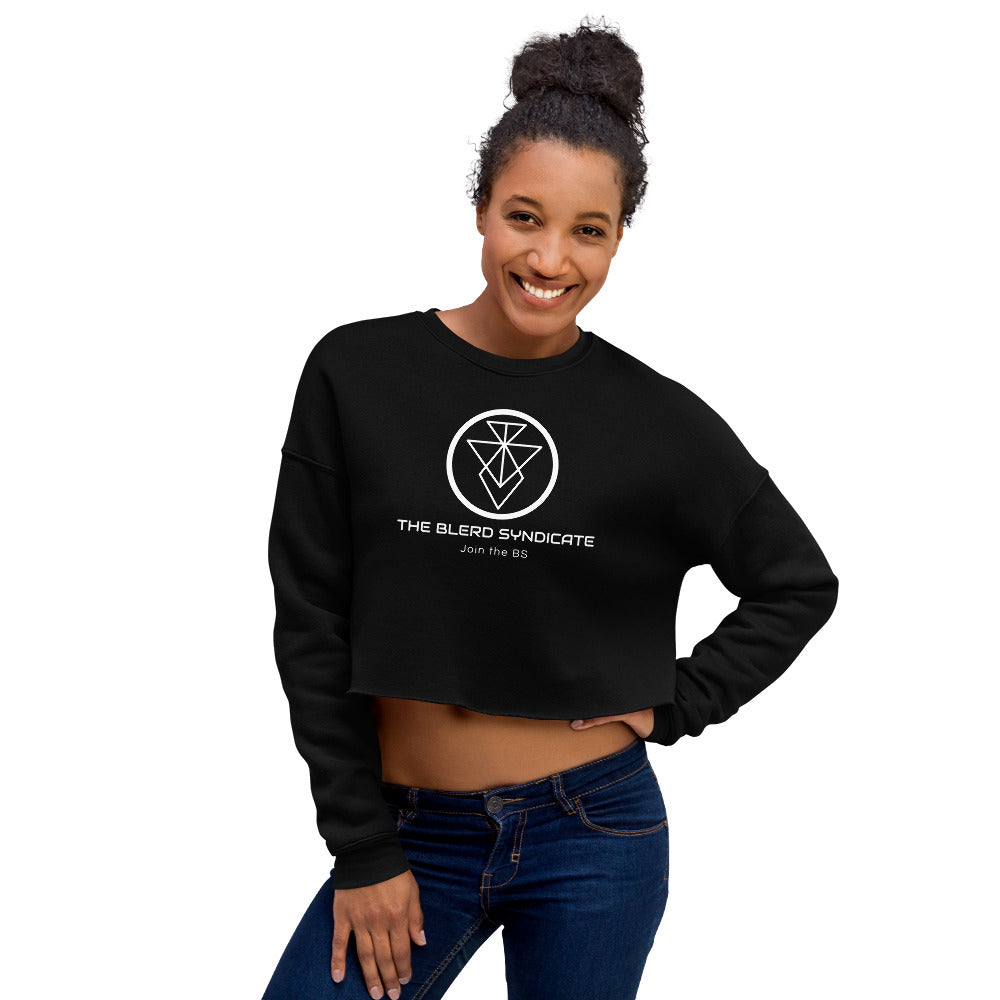 The Blerd Syndicate Crop Sweatshirt