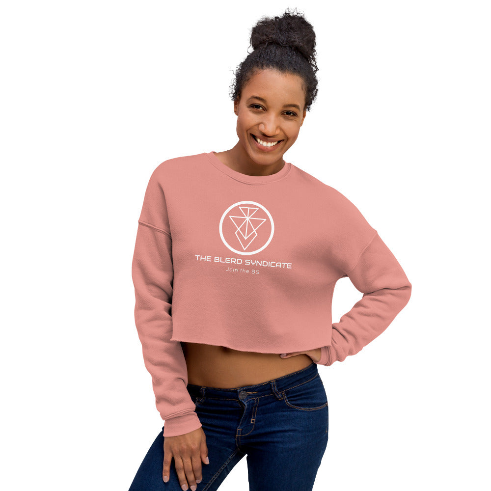 The Blerd Syndicate Crop Sweatshirt